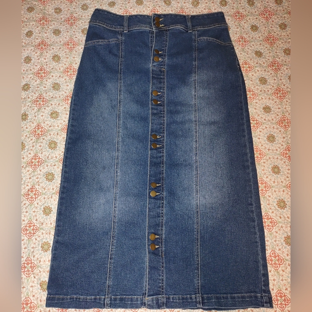 Cato denim skirt
